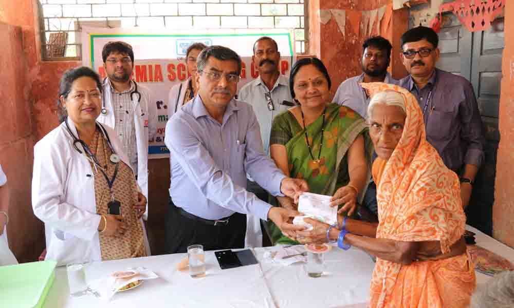 NTPC-Ramagundam conducts Anaemia Screening Camp in Ramagundam