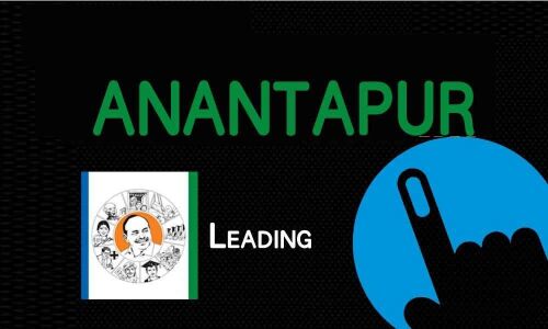 Three YSRCP candidates leading in Anantapur