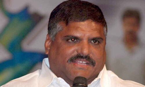 YSRCP MLA candidate Botsa Satyanarayana leading at Cheepurupalli