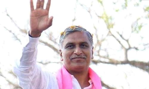 Former Minister Harish Rao Thanks the voters in Medak Constituency