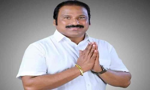 TJR Sudhakar wins from Santhanuthalapadu