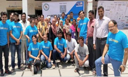 Career guidance event held at high schools