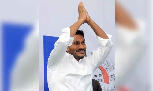 Landslide for Jagan