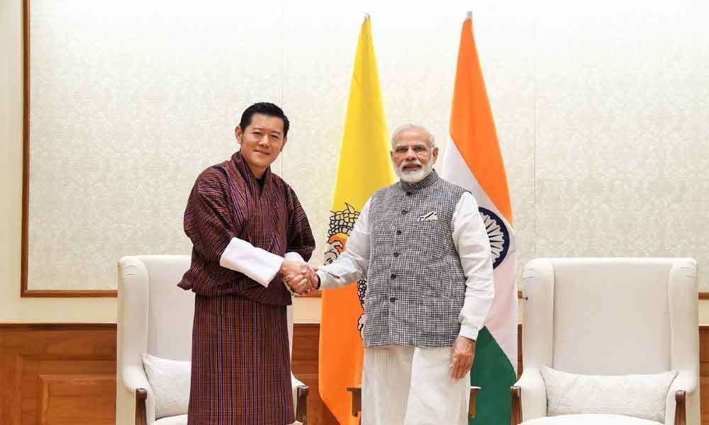 Bhutanese King and PM congratulate Modi