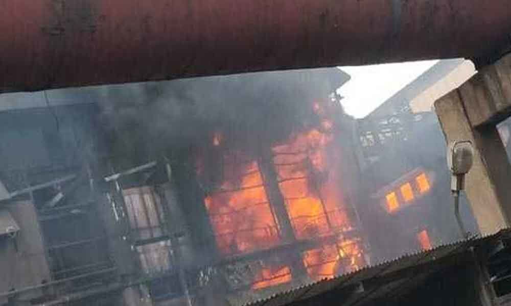 Fire at SAILs Bhilai plant; no casualty