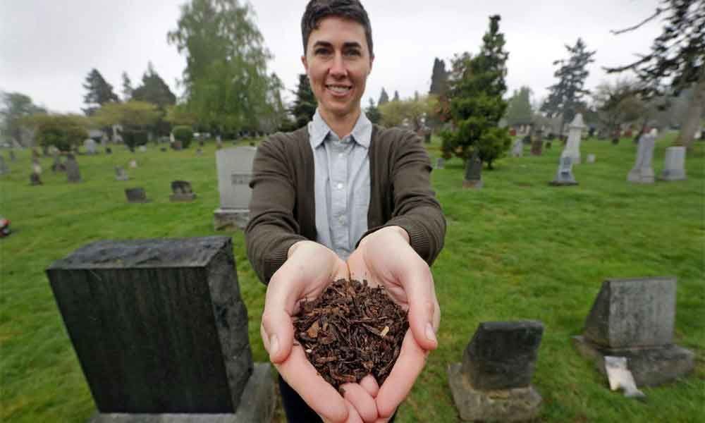 Human composting as an alternative to burial or cremation signed into law in Washington