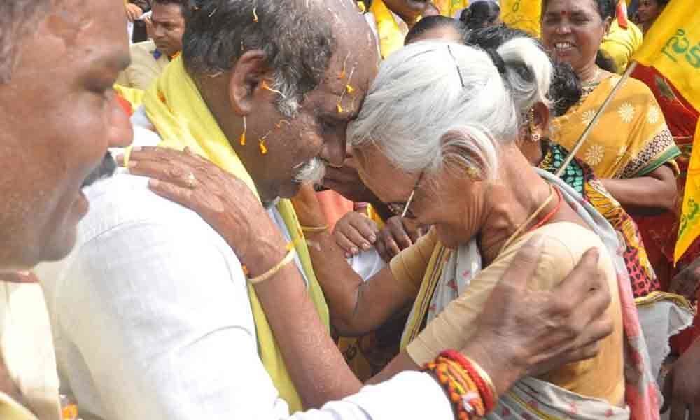 Good work swings results  in favour of TDP in city