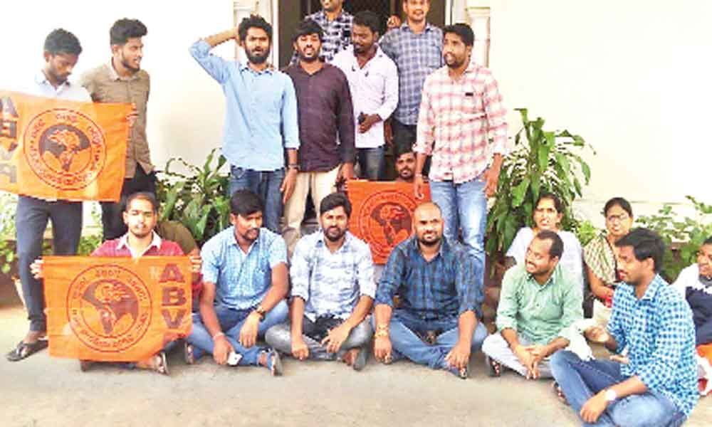 ABVP demands justice for students in Osmania University