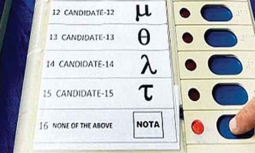 About 5.4 lakh Tamil Nadu voters choose NOTA