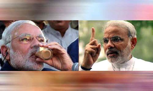 Modi-Transition from Chaiwala to Chowkidar