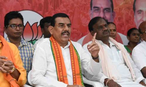 KCRs federal front washed away by Modi wave