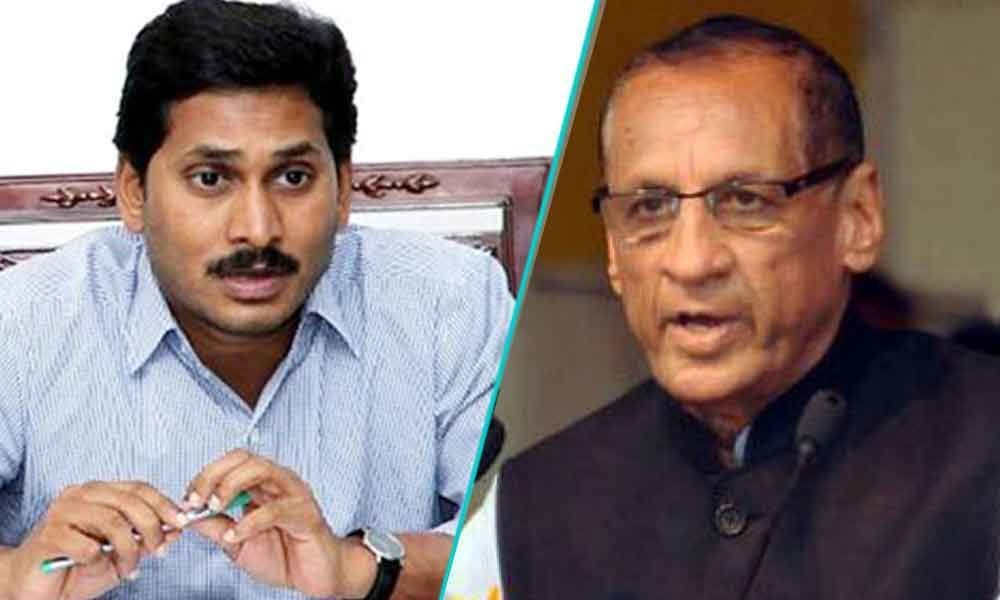 YS Jagan to call on governor ESL Narasimhan and KCR after legislature party meeting