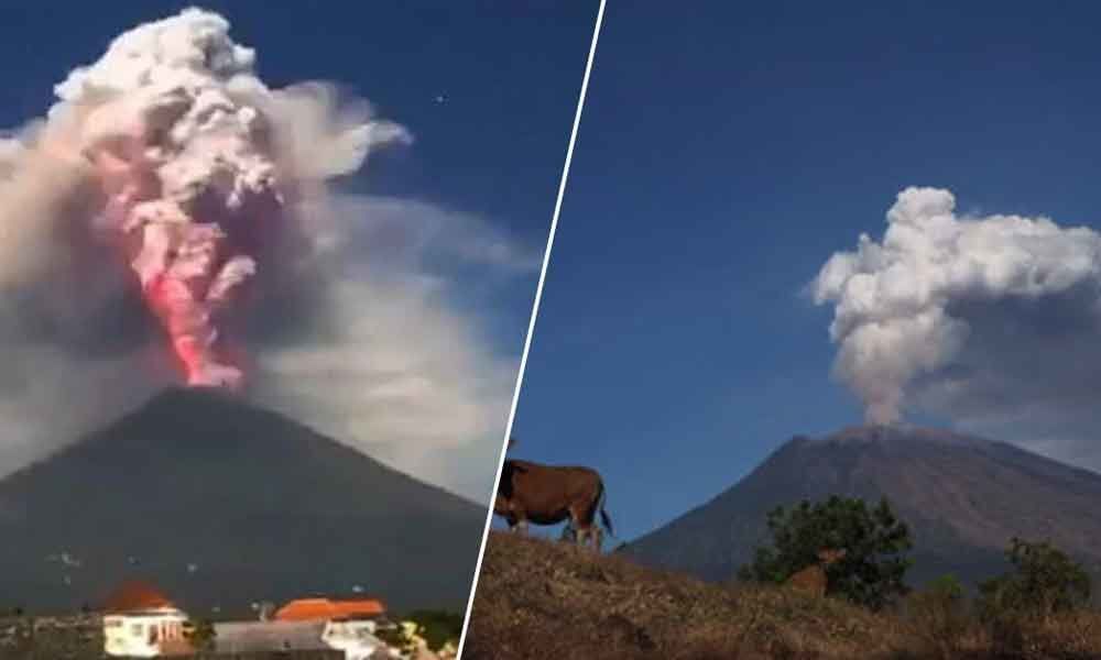 Volcano in Bali erupts, briefly disrupting flights