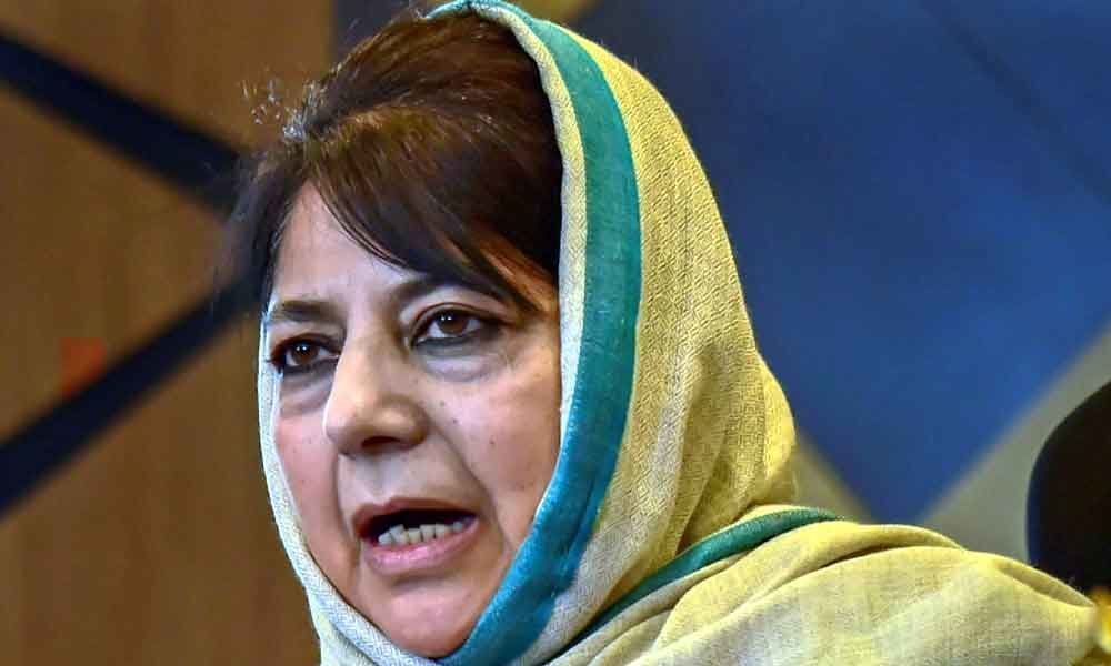 Horrified to see cow vigilantes thrashing innocent men in MP: Mehbooba Mufti