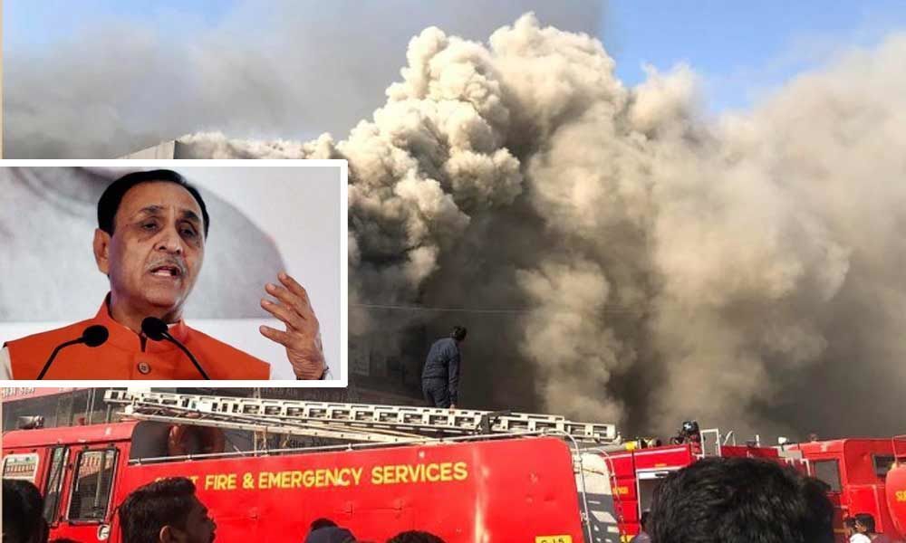 It was unfortunate : Gujarat CM on Surat Fire accident