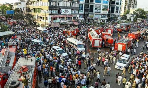 Surat fire: Toll climbs to 22, coaching class owner held, two on the run