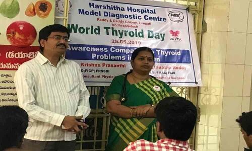 Thyroid awareness campaign organised