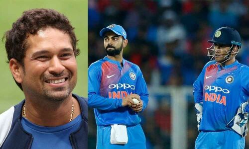 Dhonis role behind the stumps critical for skipper Kohli, says Tendulkar