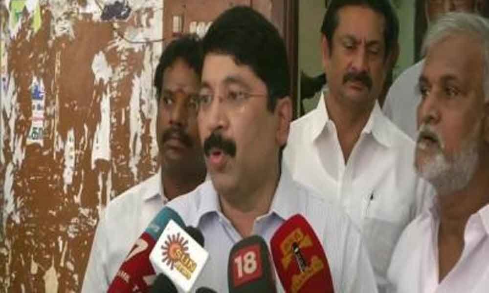 Palaniswami must tender his resignation: DMK leader Dayanidhi Maran