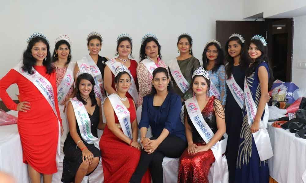 Beauty queens sashay for a noble cause