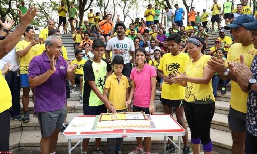 Hyderabad Runners hold Run versary