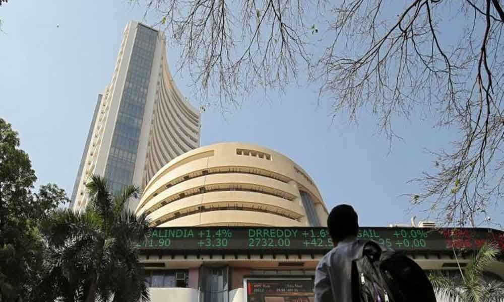 Sensex jumps over 100 points; Nifty nears 11,900