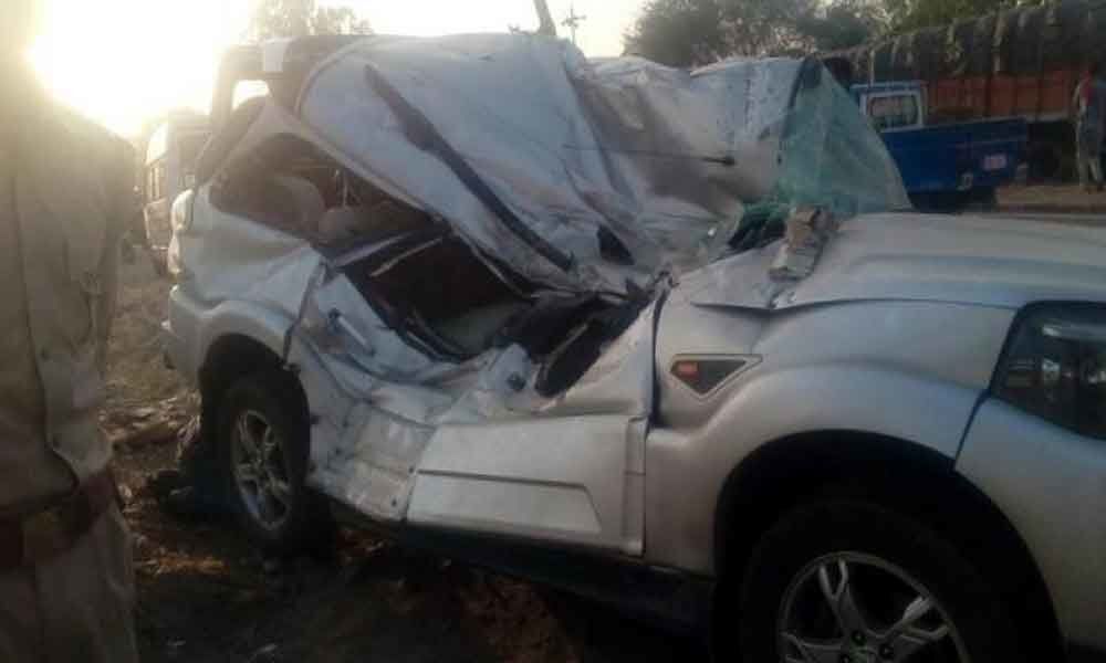 STF team meets with accident in Unnao; 1 killed, 5 injured in UP