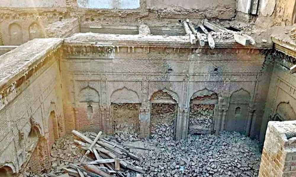 Historical Guru Nanak palace demolished in Pakistans Punjab province