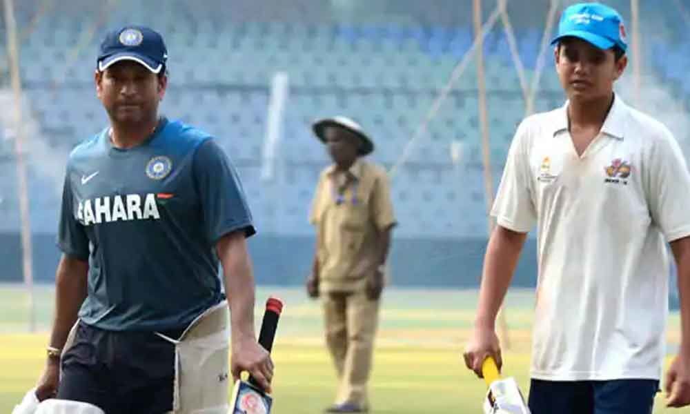 Sachin shares his dads advice with his son