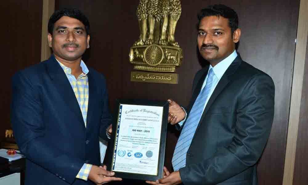 Sitampeta ITDA gets ISO certificate