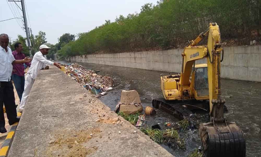 GHMC targets to complete desiltation works by May 31