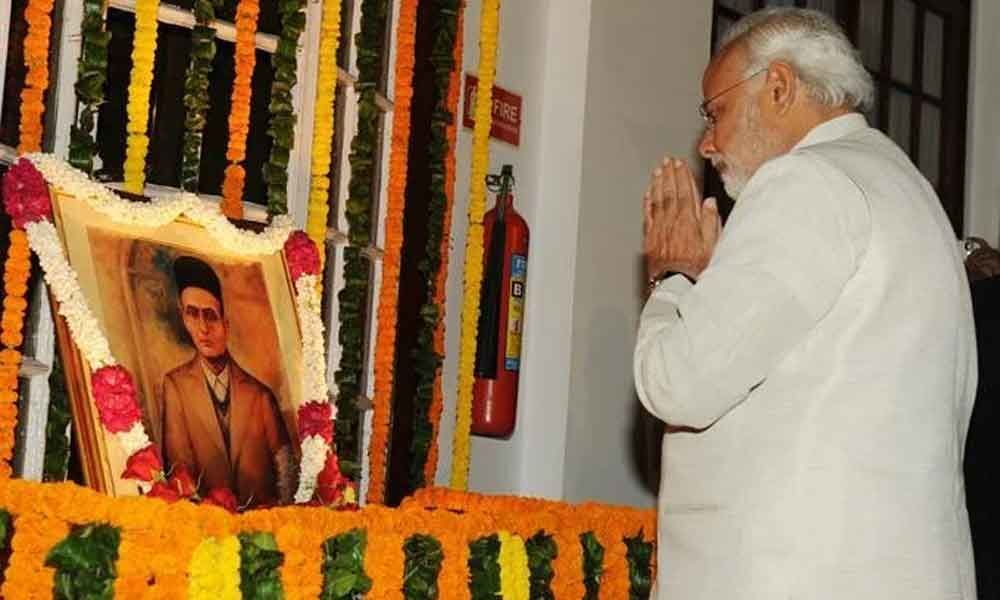 Modi, BJP leaders remember Savarkar on birth anniversary