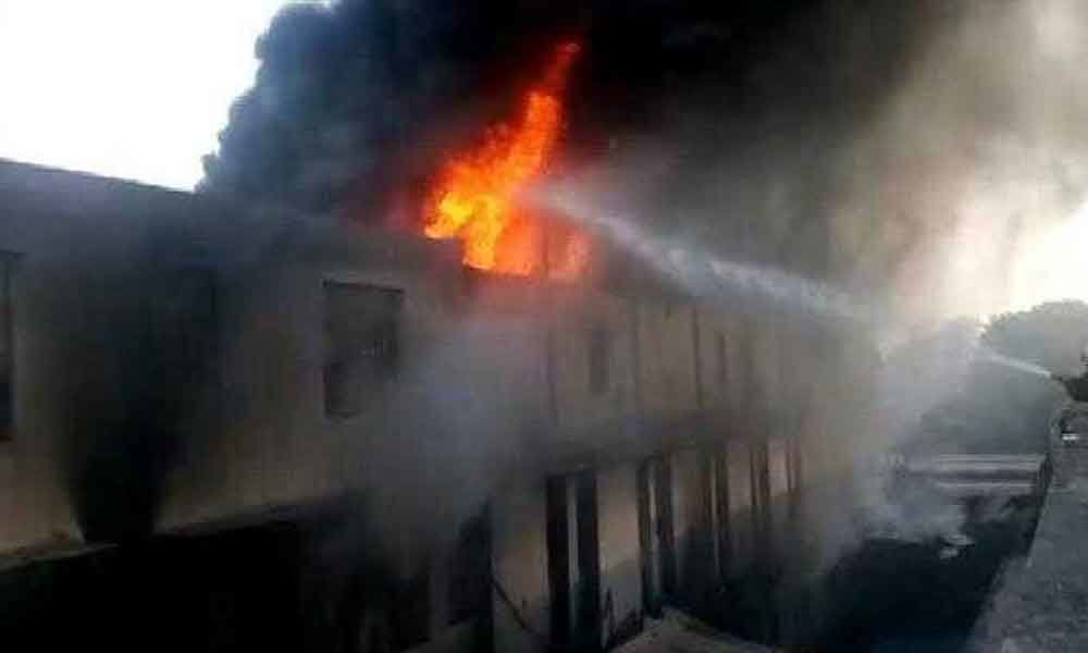 Fire breaks out in Delhi auto parts factory