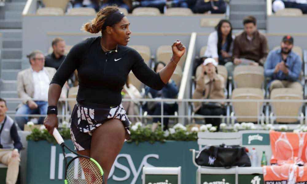 French Open: Serena Williams turns her slow start to beat Diatchenko by 2-6, 6-1, 6-0
