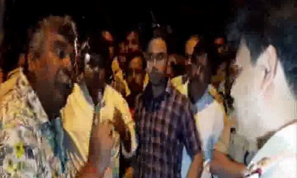 TMC MLA Jitendra Tiwary caught on camera threatening police officers in West Bengal