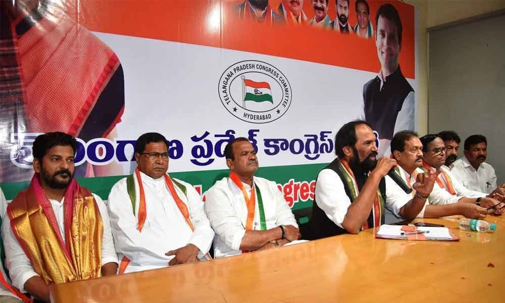 Poll results a slap in the face of TRS: Congress MPs-elect