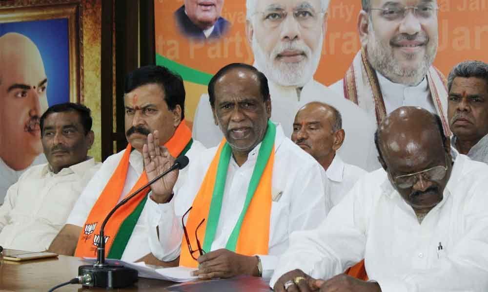 Congress, TRS playing down BJPs victory in polls: Laxman