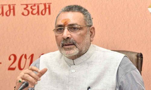 Owaisi has habit of sowing hatred: Giriraj Singh