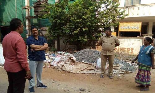 Sanitation works inspected KMC