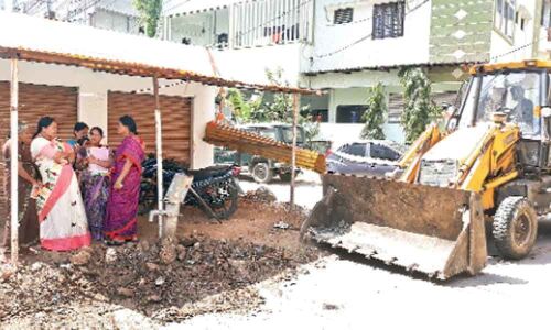 Development works inspected