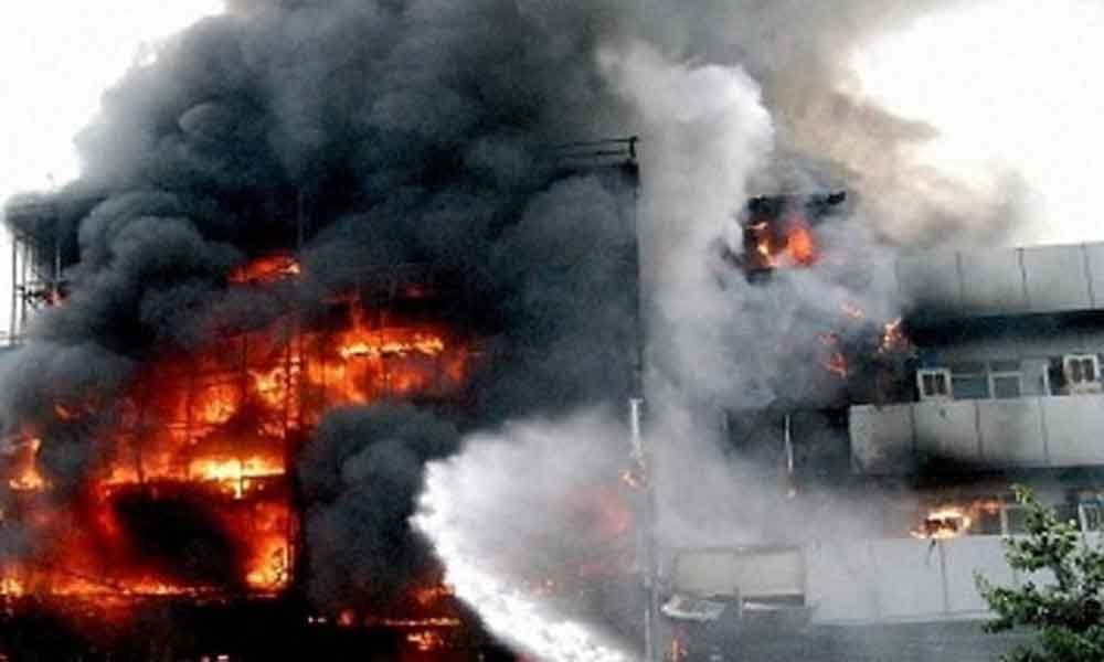 Major fire in girls hostel in Delhi, 5 hospitalised