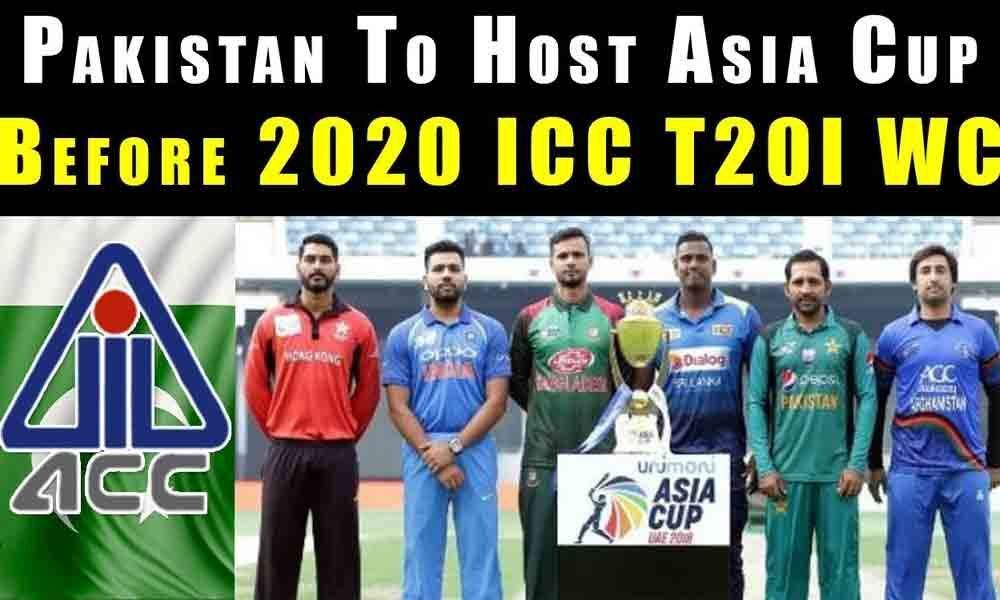 Pakistan awarded 2020 Asia Cup
