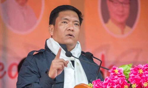 Pema Khandu sworn-in as Arunachal Pradesh CM