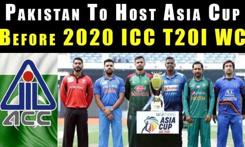 Pakistan awarded 2020 Asia Cup