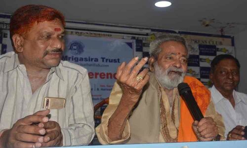 Distribution of Bathini Fish Prasadam on June 8