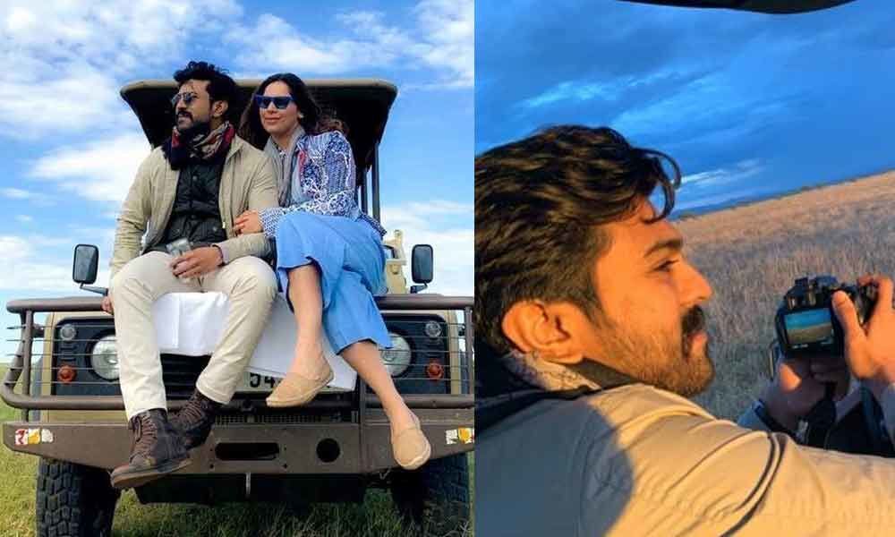 Its a family time for Ram Charan!