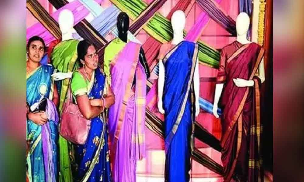 Telangana government  to spend Rs 300 cr on Bathukamma sarees