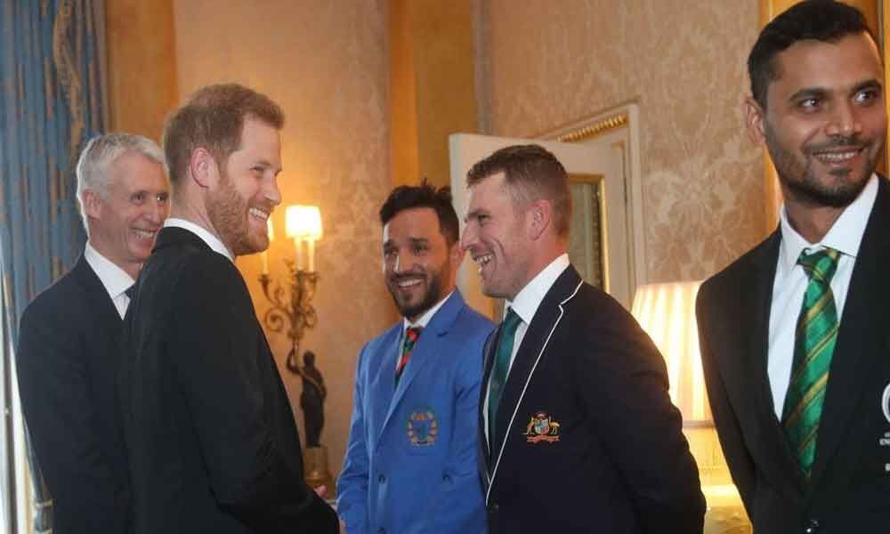 Aaron Finch sportingly takes on remark dropped by Prince Harry