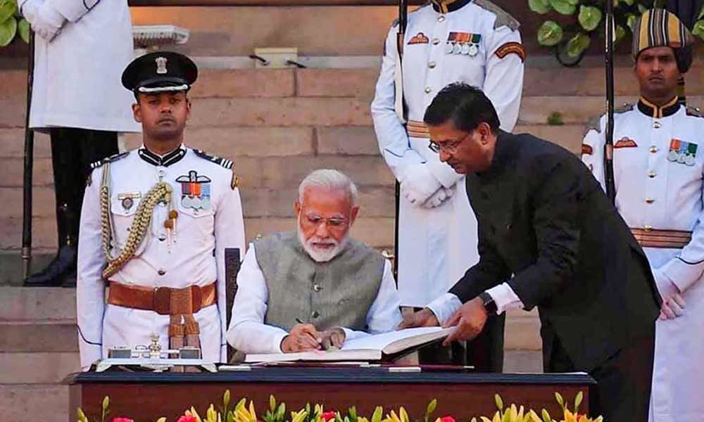 Modi Takes Oath As Prime Minister For Second Term