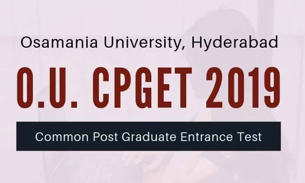 OU announces tentative schedule for CPGET-2019